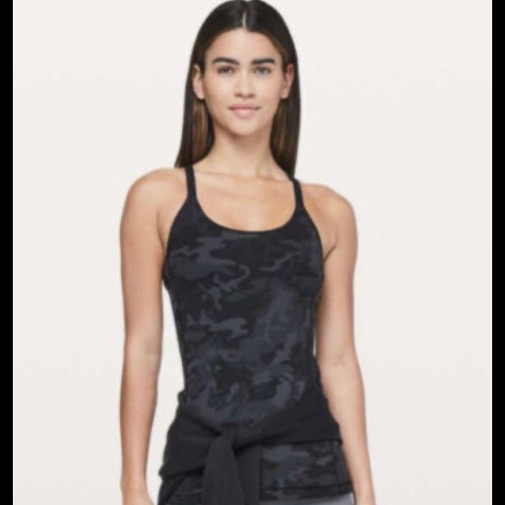 Lululemon Camo Power Y Tank- Size:4